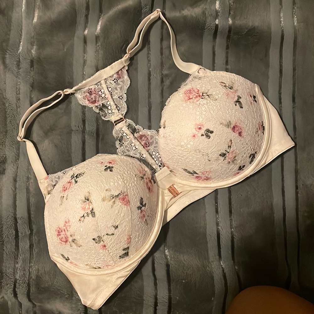 Victoria Secret Floral racer back bra